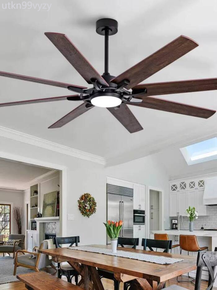(HÀNG HOT) Quạt trần suất lớn 72inch kiểu Mỹ dành nhà máy, văn phòng, quán cà phê, điện công nghiệp
