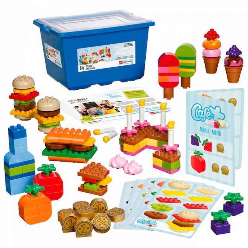 đồ chơi xây dựng quán cà phê LEGO Education 45004. Bộ Duplo cơ bản