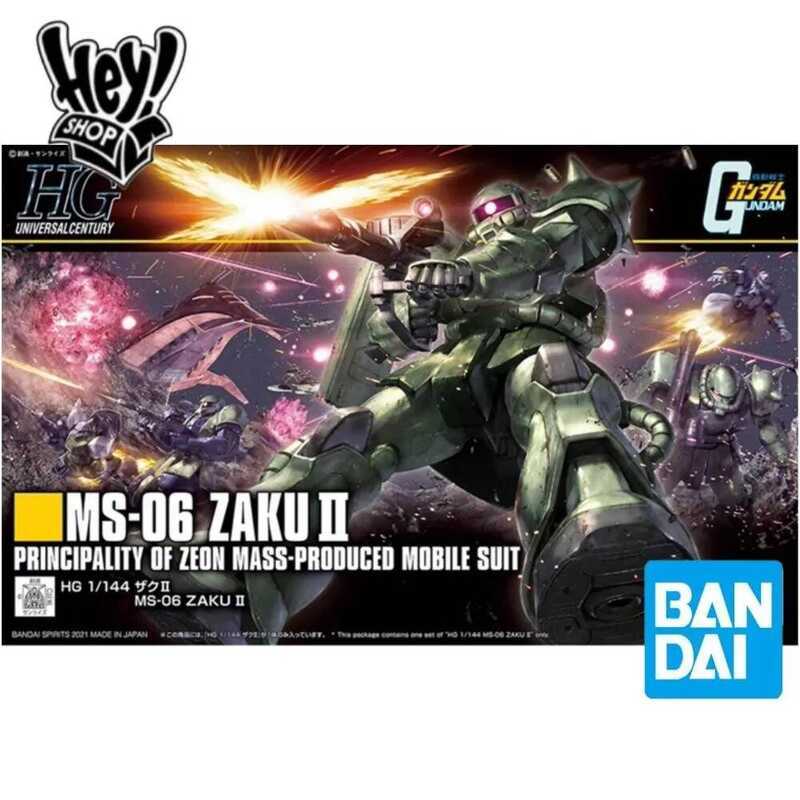 Bandai HG 1/144 MS-06 ZAKU II Mô Hình Nhân Vật Hành Động