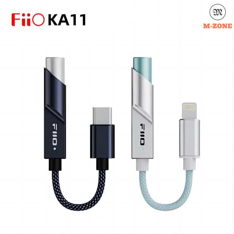 Bộ chuyển đổi âm thanh USB DAC AMP FiiO KA11 Type-C sang USB Dongle 3.5mm DSD256  - Còn hàng