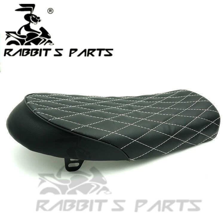 Retro Sửa Đổi CG125 Ghế Xe Máy Đệm Ôm Ghế Đệm Yên Túi 53cm Phiên Bản Ngắn cafe Sửa Đổi