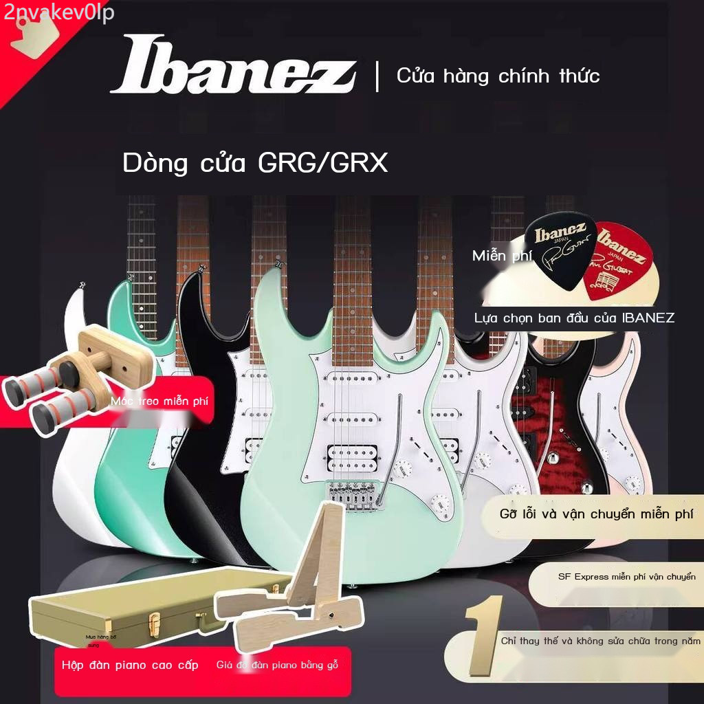 [Ảnh thật/Sẵn] Bộ đàn guitar điện cho người mới bắt đầu IBANEZ GRX40/70QA AZES40/GRG170/121