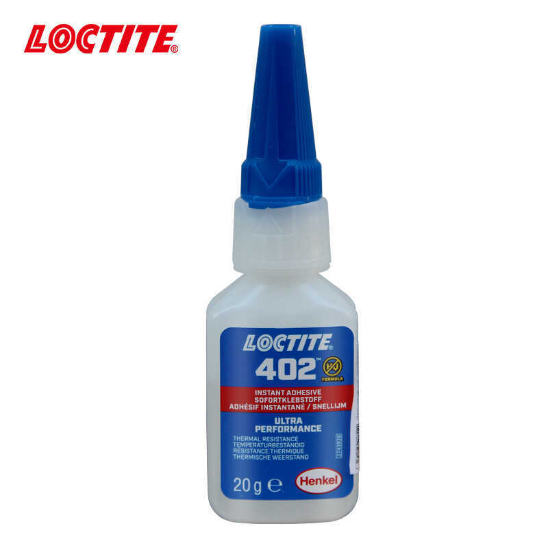 LOCTITE LOCTITE 402 Keo khô tức thì Độ nhớt thấp Độ đàn hồi cao Keo khô nhanh Chất nền xốp Nhiệt @ -
