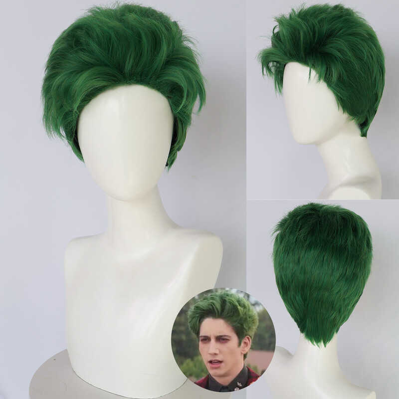 Tóc giả silk xanh đậm phong cách zombie và vampire cho cosplay