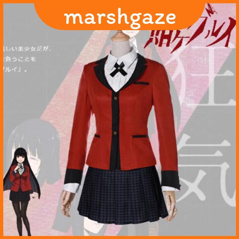Đầm cosplay Jabami Yumeko từ Kakegurui, phù hợp tiệc trang phục