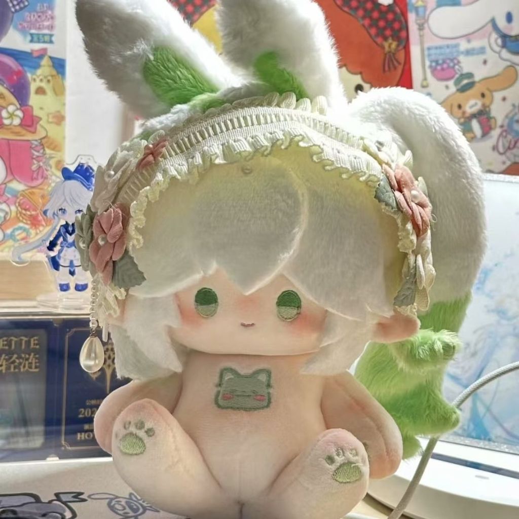 Genshin Impact phụ kiện Nahida búp bê bông 20cm chibi dễ thương hàng sẵn quà tặng fan có Wanderer
