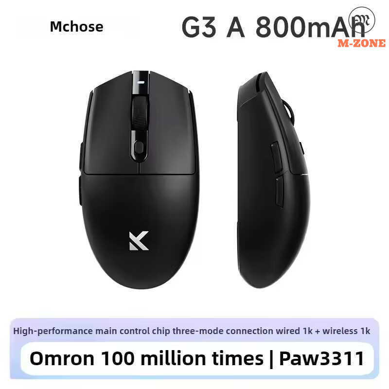 MCHOSE G3A Chuột chơi game ba chế độ công thái học PAW3311 - Còn hàng
