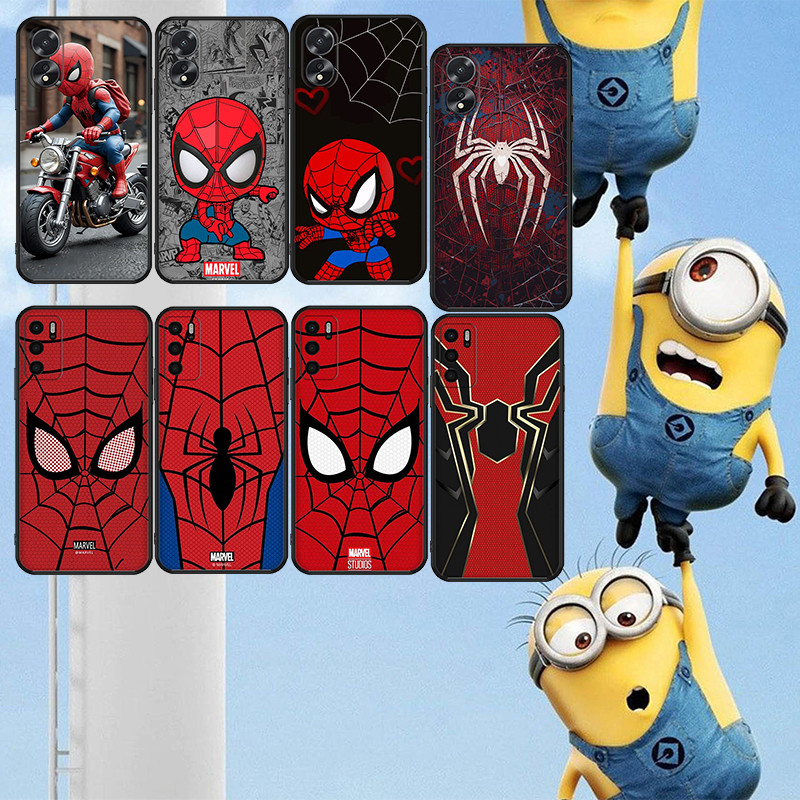 Ốp điện thoại Xiaomi POCO F5 pro F6 pro f7 pro f7Ultra F8 PRO F8Ultra Spider Man màu đen mềm