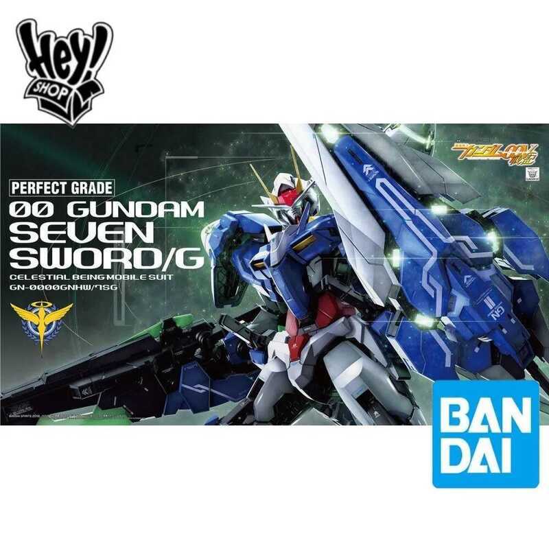 Bandai PG 1/60 00 Gundam Seven Sword/G Mô Hình Nhân Vật Hành Động