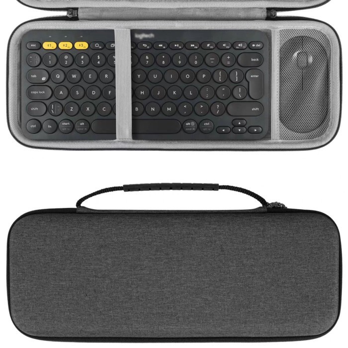 Thích Hợp Cho Logitech K380 PEBBLE 2 COMBO Bàn Phím Và Bộ Chuột Túi Bảo Quản Bàn Phím Di Động Hộp Bả