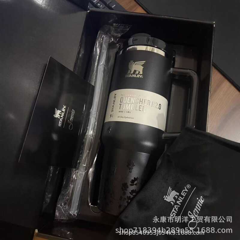 Stanley Đồng Thương Hiệu jennie jennie Nhiệt Xe Hơi Thép Không Gỉ Có Tay Cầm Cách Nhiệt Ice Master C