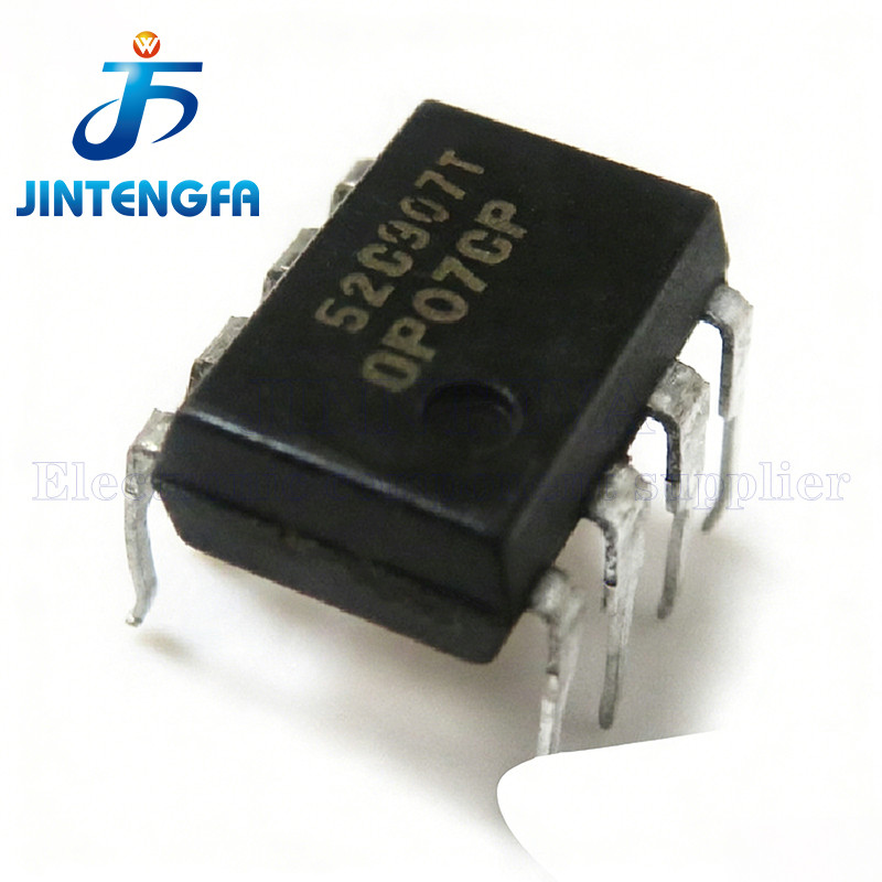 10 CÁI OP07 DIP8 OP07C OP07CP DIP-8 Bộ khuếch đại hoạt động Còn hàng IC Chipset
