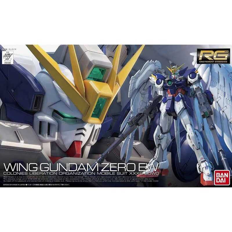 Bandai RG 1/144 Wing Zero EW Mobile Suit Gundam