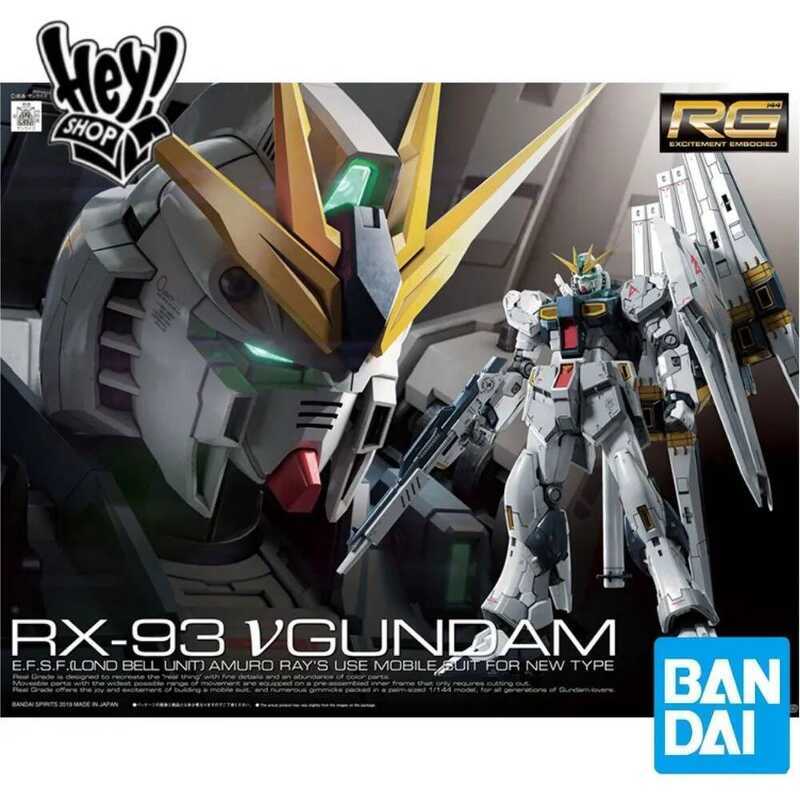 Bandai RG 1/144 RX-93 Nu Gundam Mô Hình Nhân Vật Hành Động