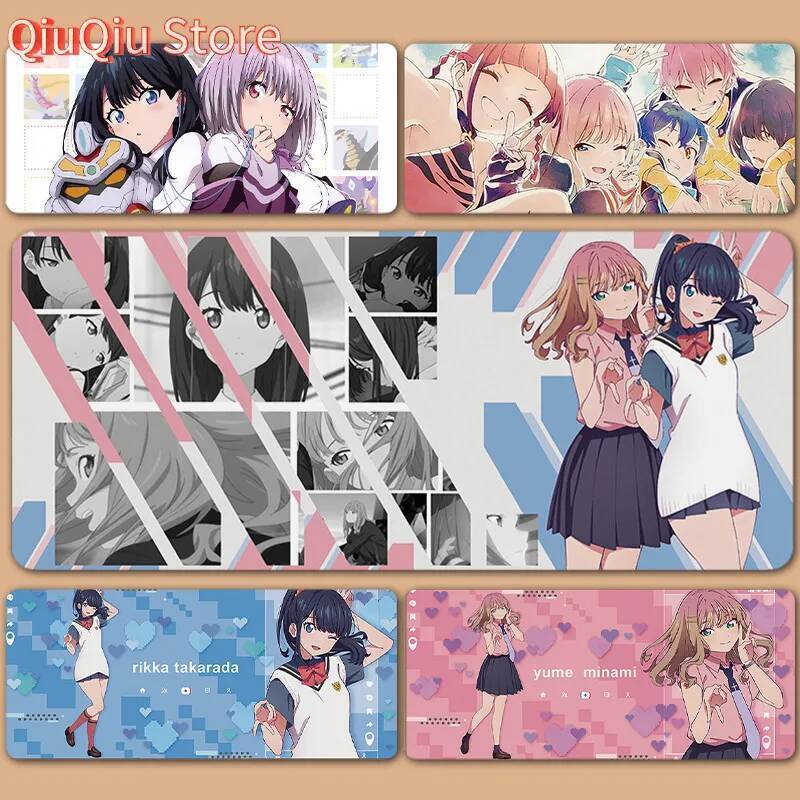 SSSS GRIDMAN UNIVERSE DYNAZENON Shinjou Akane Takarada Rikka Yume Minami XXL Bàn di chuột lớn Bàn ph