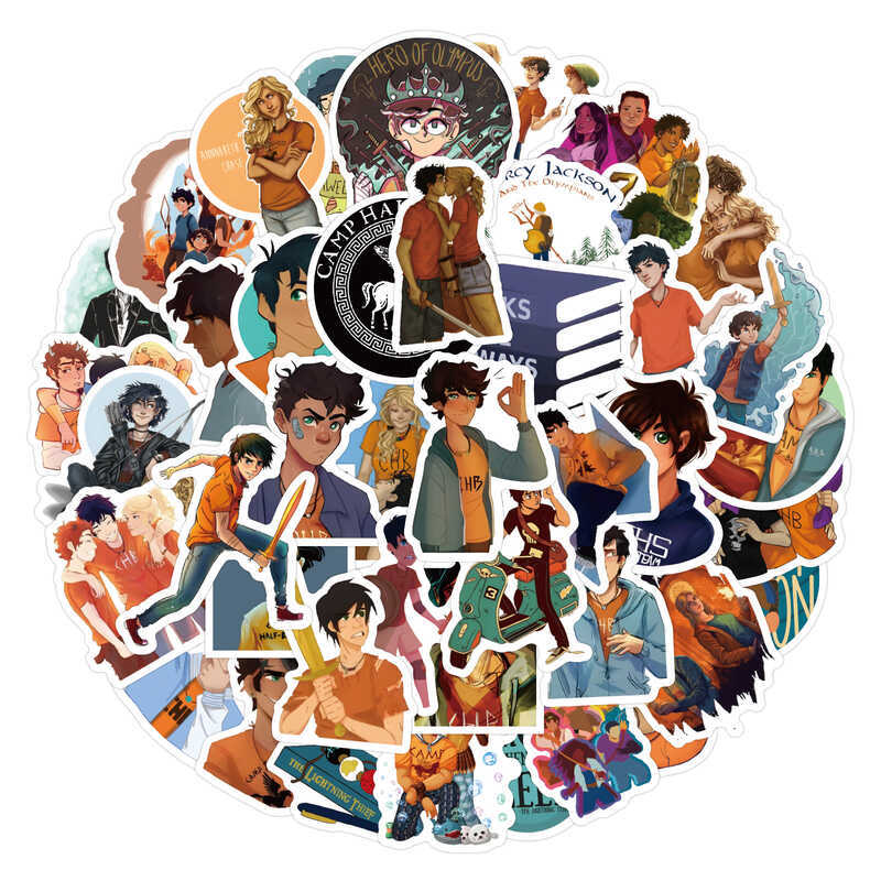 60 Tiểu Thuyết Percy Jackson Percy Jackson Xe Hành Lý Cốc Nước Dán