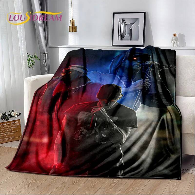 Rapper Eminem Tupac 2pac Hip-Hop Music Rap God Chăn, Chăn Ném Mềm Cho Phòng Ngủ Gia Đình Giường Sofa