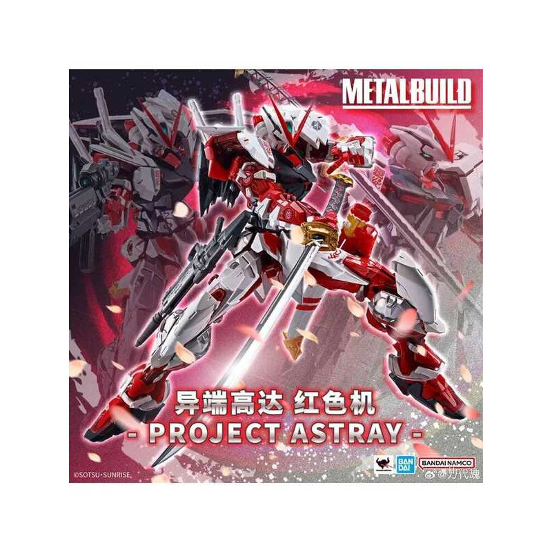 CƠ CHẾ ĐÃ LẮP SẴN BANDAI METAL BUILD Heresy Gundam Red Mecha-PROJECT ASTRAY