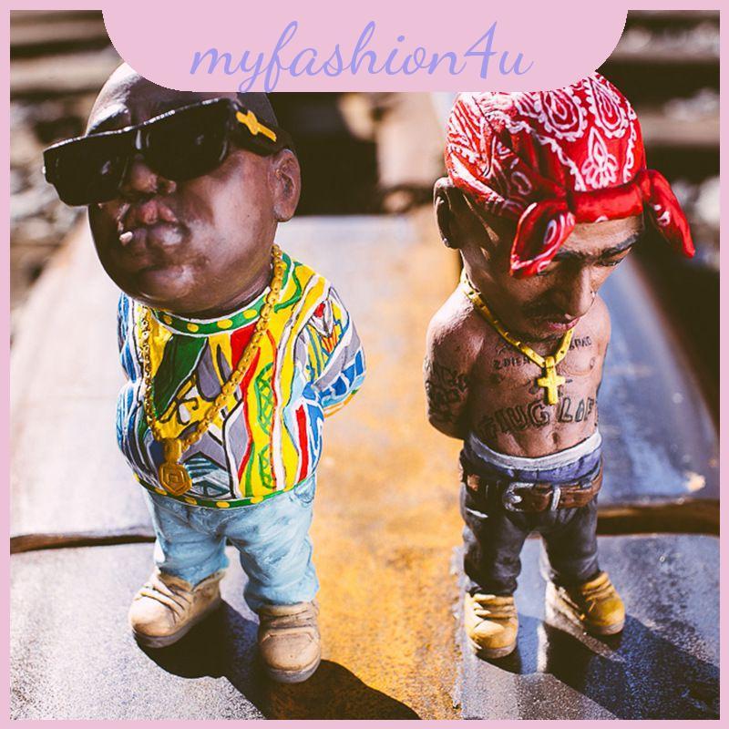 Biggie Oneofakind Và 2pac Shakur Nhân Vật Nhựa Điêu Khắc Handmade