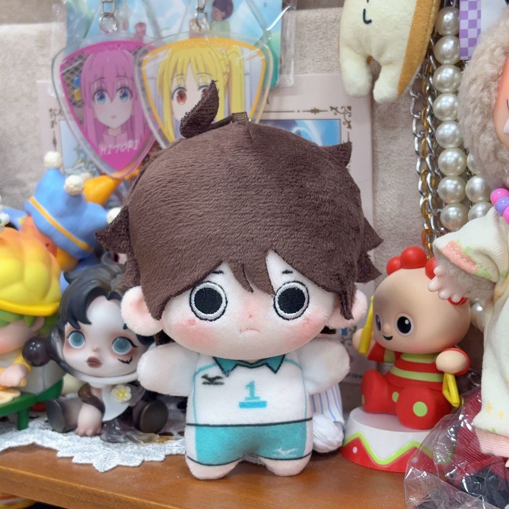 Haikyuu phụ kiện Oikawa Tooru Anime doll búp bê bông 10cm móc khóa có sẵn
