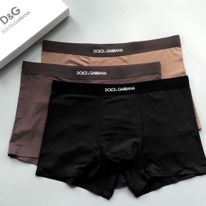 Ba Hộp Quà Tặng Dolce & Gabbana - Áo Modal Cotton Mềm Mại Cho Bé Trai