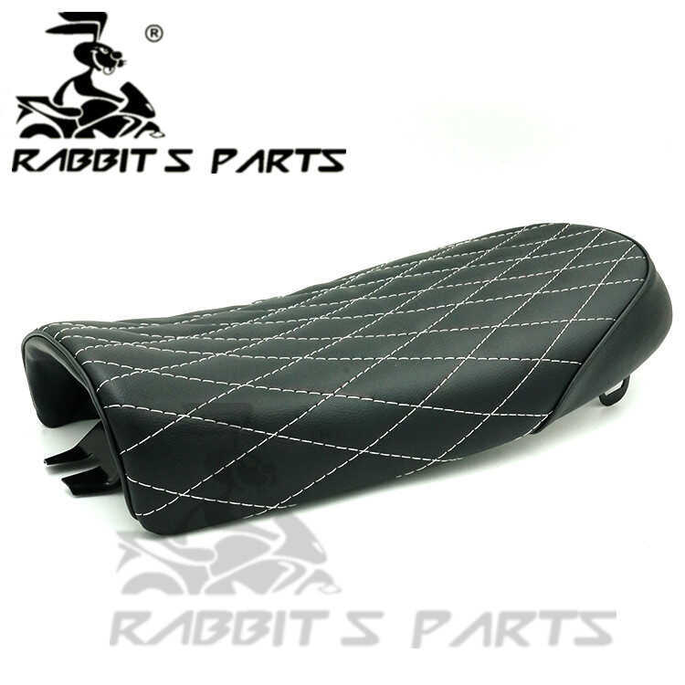 Retro Sửa Đổi CG125 Ghế Xe Máy Đệm Ôm Ghế Đệm Yên Túi 53cm Phiên Bản Ngắn cafe Sửa Đổi