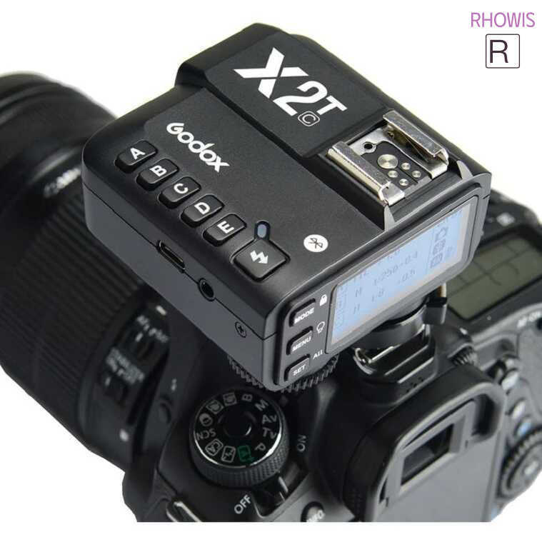 Mới Bộ phát tín hiệu TTL HSS 2.4G Godox X2T/C/N/S/O/F/P cho máy ảnh Nikon Sony Canon Fuji Olympus