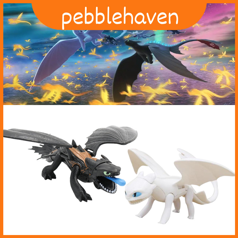 Bộ sưu tập hình Dragons Dreamworks Bộ không răng Mini dành cho trẻ em và huấn luyện viên rồng tuổi l
