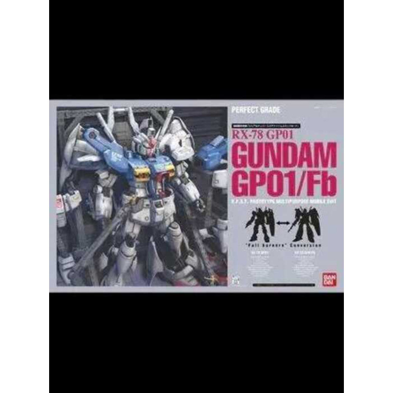 BANDAI PG 1/60 Phiên bản thường RX-78GP01/Fb Gundam GP01/Fb Đồ chơi