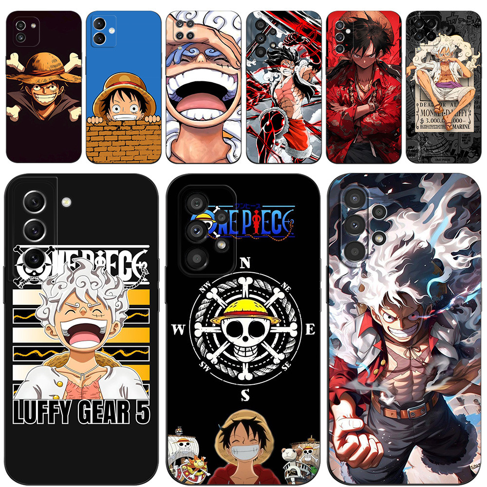 Ốp Lưng Cho Samsung Galaxy A23 4G LTE M34 A33 A53 A73 4G 5GSoft Silicon Vỏ Điện Thoại Màu Đen tpu On