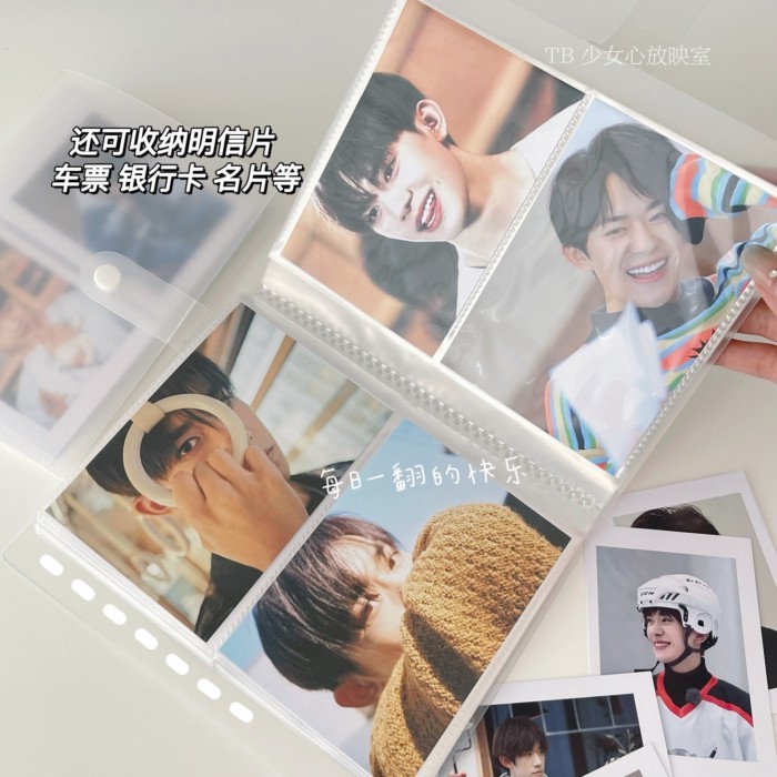 Album Ảnh Nhỏ Polaroid Album Ảnh 3-inch Polaroid Album Ảnh Lưu Trữ Ảnh Bưu Thiếp Phim Vé Thẻ Album T