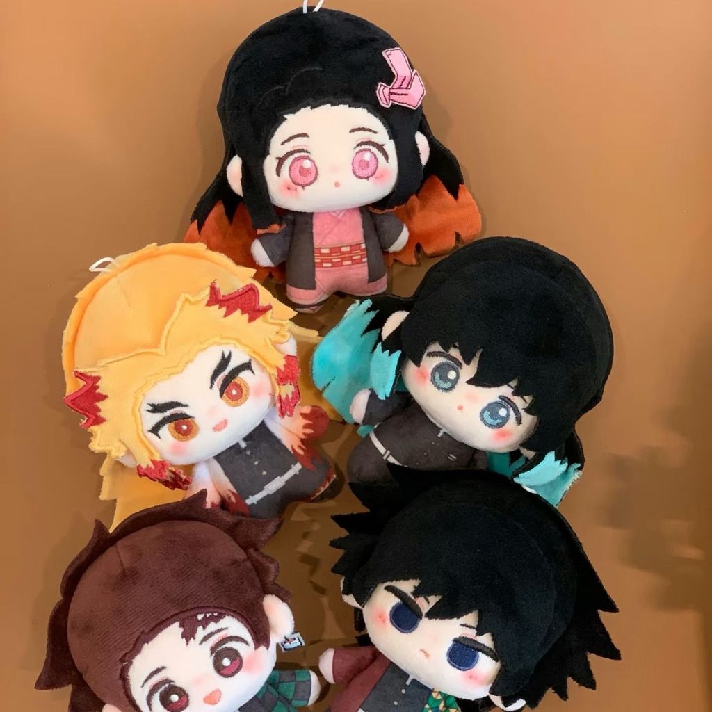 Demon Slayer Tomioka Giyuu Tokitou Muichiro Rengoku Kyojuro Tsugikuni Yoriichi Anime doll búp bê 10