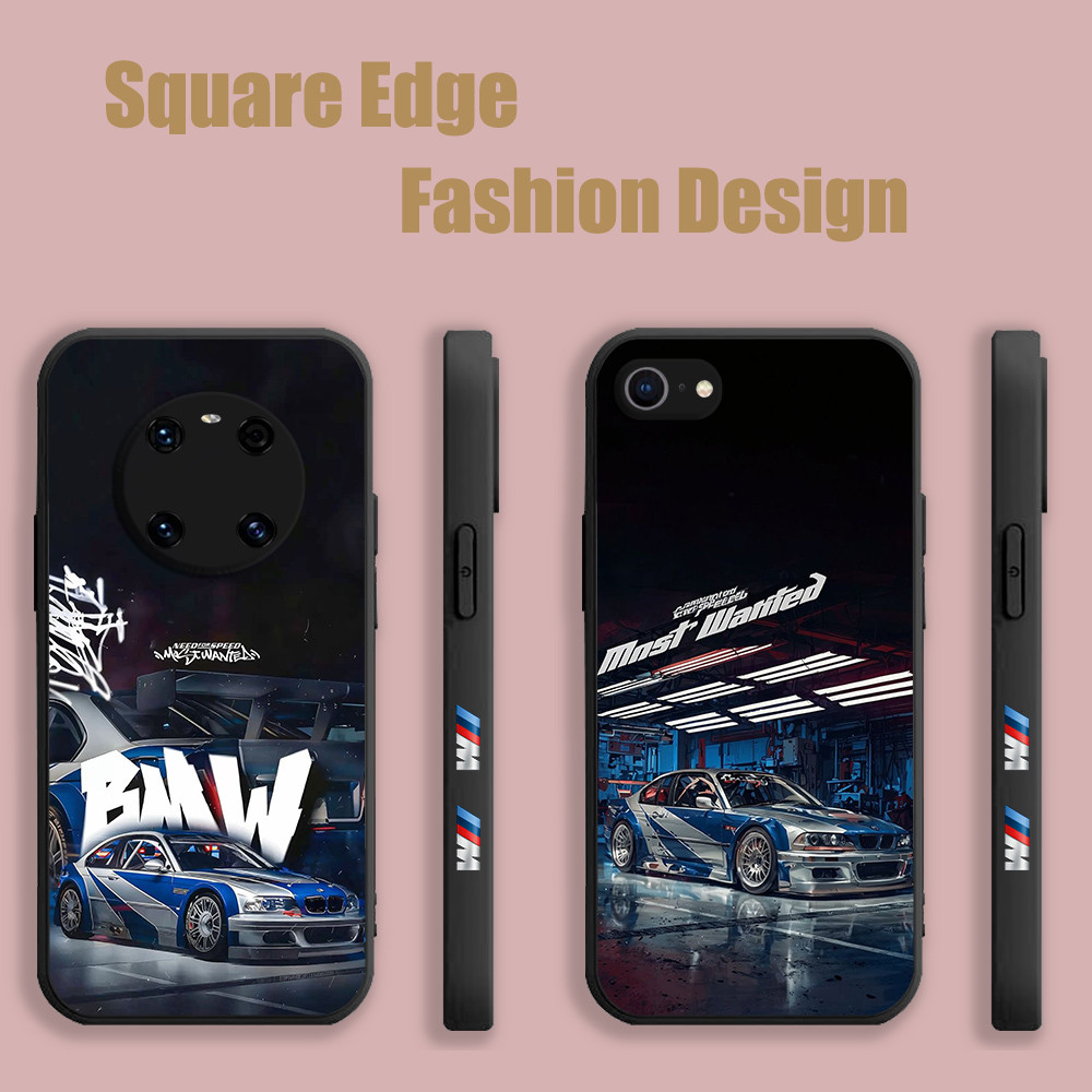 Ốp Lưng Cho iPhone 15 Pro Max 16 PRO MAX 16e Bmw M4 Gt4 SZA21 Ốp Điện Thoại Vuông Edge