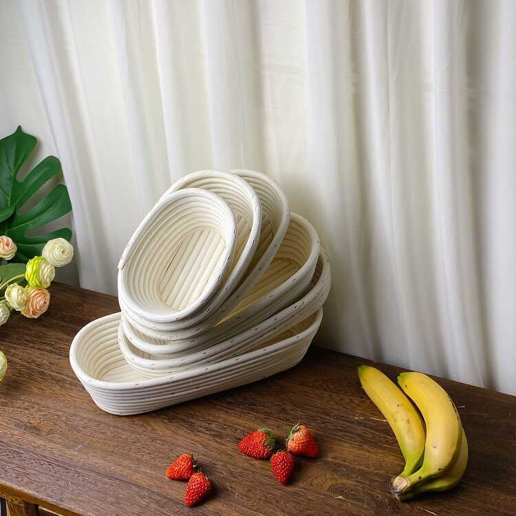 Indonesia Việt Nam Châu Âu Giỏ Lên Men Việt Nam Dụng Cụ Nướng Bánh Mì Đồng quê Giỏ Bánh Mì Tròn