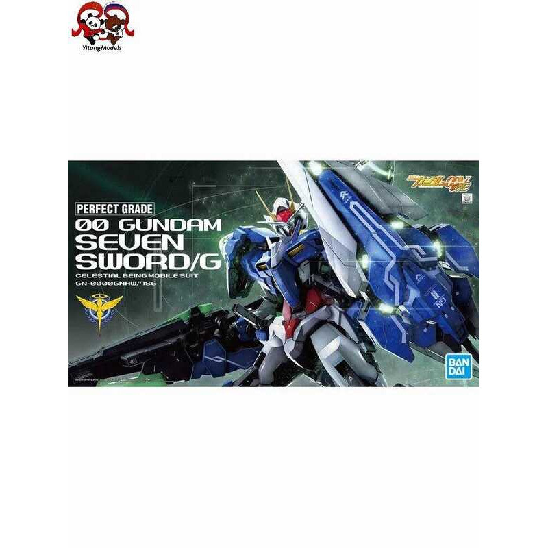 BANDAI GUNDAM 1/60 PG 00 Gundam Seven Sword/G robot lắp ráp