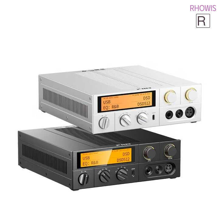 Mới Bộ khuếch đại tai nghe giải mã máy tính để bàn FiiO K17 DSD Giải mã Công suất đa chức năng