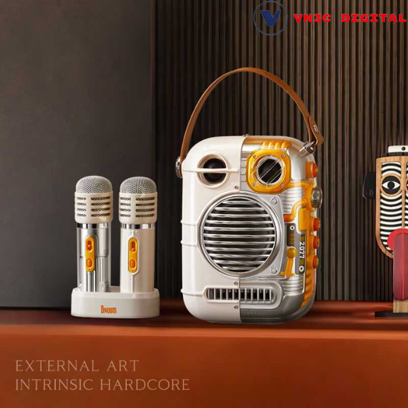 Loa Bluetooth di động Divoom Spark-Pro - Loa Karaoke - Âm thanh mạnh mẽ - Chính Hãng