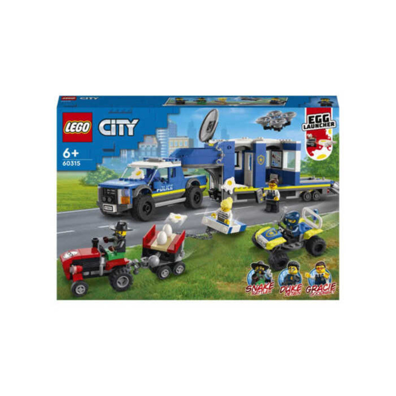 Xe Hỏa Tích Chỉ Huy Cảnh Sát Thành Phố LEGO 60315 -100% hàng chính hãng