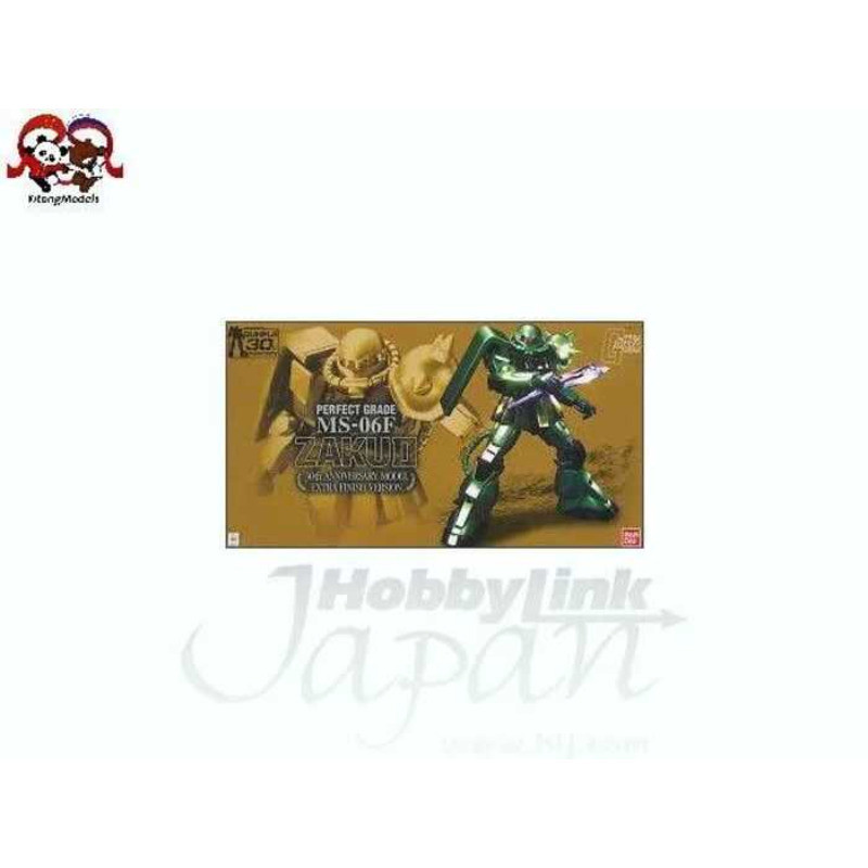 BANDAI GUNDAM 1/60 PG MS-06 Zaku Kỷ Niệm 30 Năm, Phiên Bản Hoàn Thiện Đặc Biệt, Robot Lắp Ráp