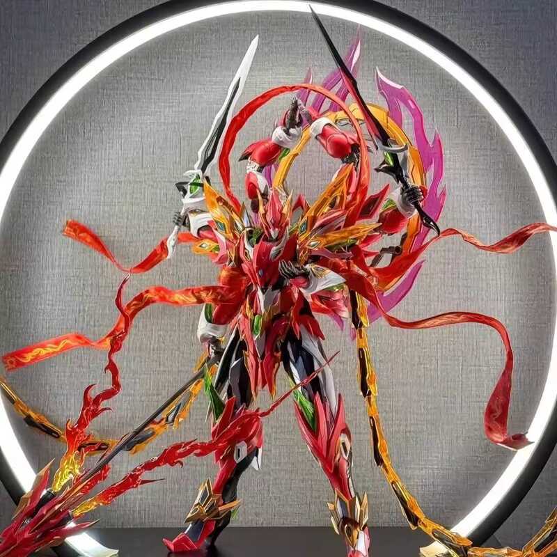 Modong Hạt Nhân Gundam Mô Hình Lu Bu Ao Bing Bai Qi Nezha Bai Xueji Mecha Lắp Ráp Hình Hộp Đồ Chơi