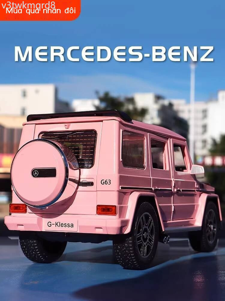 ( rẻ mà chất lượng) Mô hình hợp Mercedes-Benz G-Class 1:24 G63, quà tặng cho bé trai, đồ chơi kim l