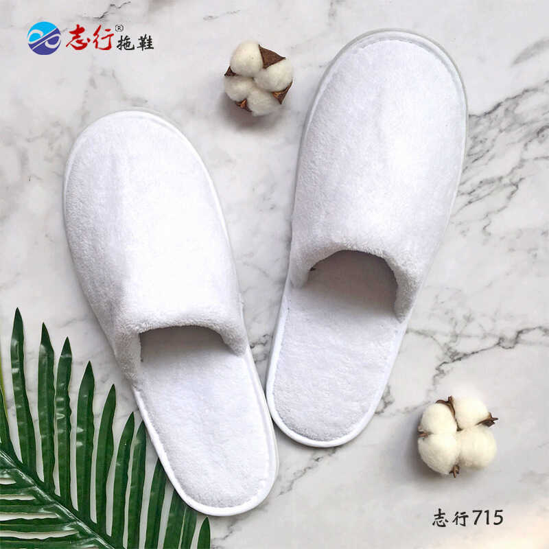 Zhixing Dép dùng một lần Coral Fleece Hotel B & B Beauty Club