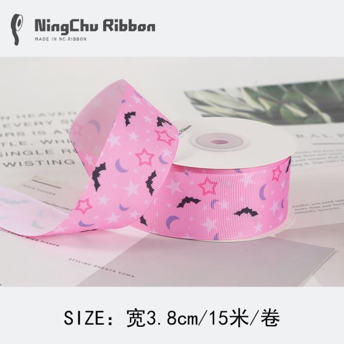 Giáng Sinh 2025 Quà Tặng Halloween Gói Ruy Băng Ruy Băng Bó Hoa Tự Làm Handmade Trang Trí Ruy Băng R