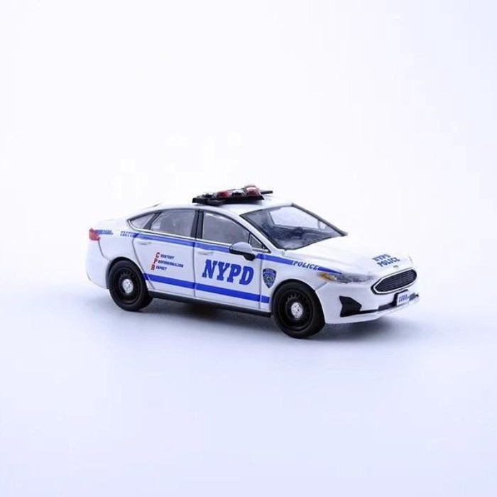 596 Model 1 / 64 Ford Mondeo NYPD Sở Cảnh Sát NYPD Mẫu Xe Cảnh Sát