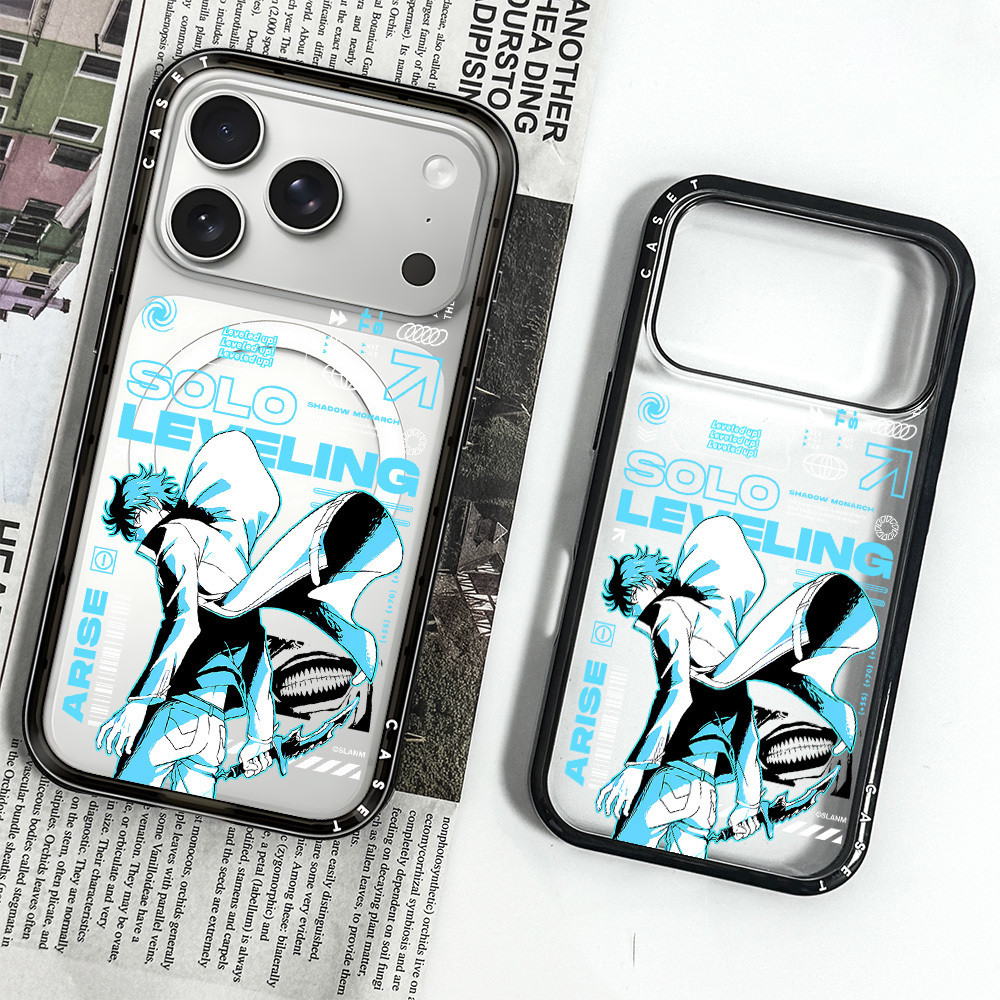 Ốp Sạc Từ Tính Không Dây Mới Tương Thích Cho IPhone13 14 15 16 17 ProMax Ốp Lưng 17Air Solo Leveling