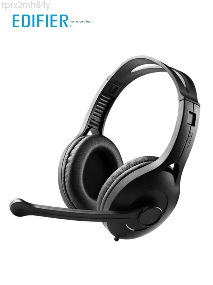 ( Sẵn) Tai nghe dây Edifier K800 máy tính để bàn, có micro, dùng cho tập, chơi game PUBG và các lớp