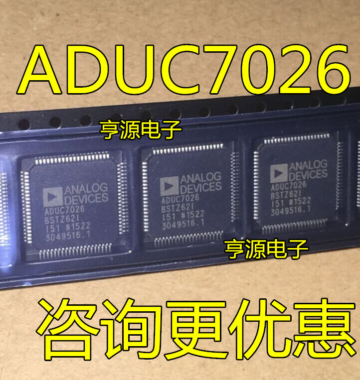 1 Cái ADUC7026 ADV7026BSTZ62 ADV7026BSTZ62I LQFP80