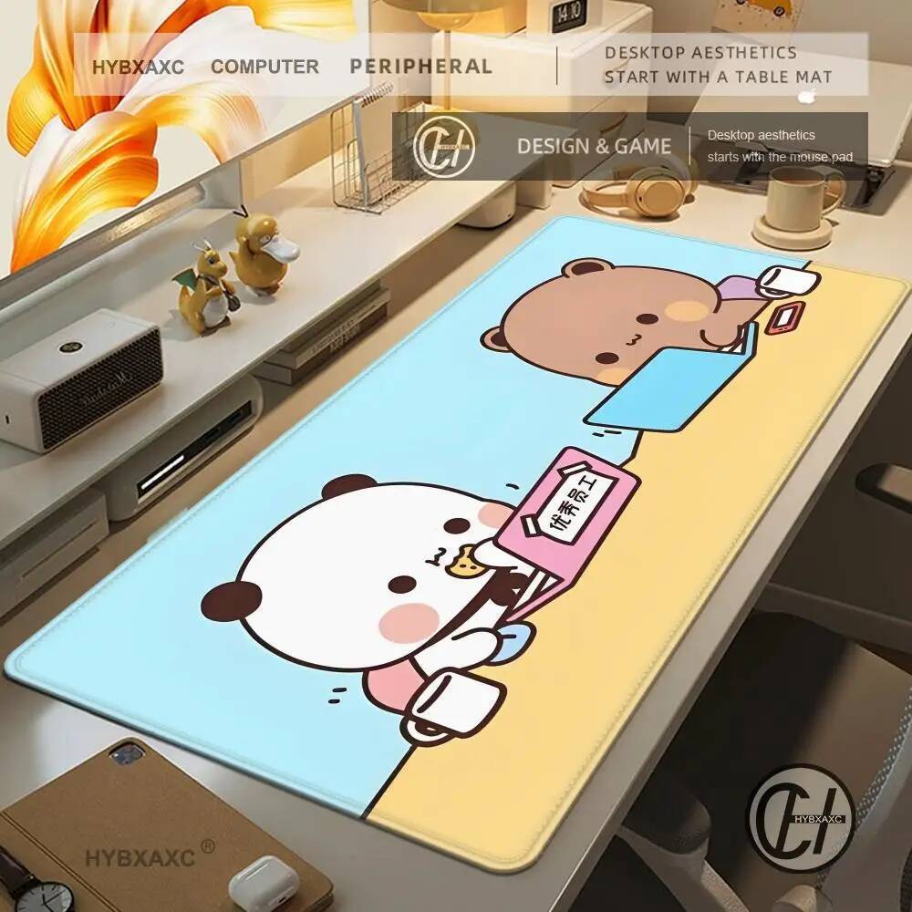 BuBu DuDu Chuột Miếng Lót Bàn Chuột Miếng Lót Bàn HD Dễ Thương Miếng Lót Bàn Chơi Game Mở Rộng Thảm 