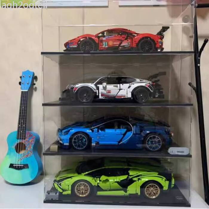 [Đa Năng] Hộp trưng bày acrylic 42096 tương thích với hình LEGO Porsche 911 RSR, hộp lưu trữ chống