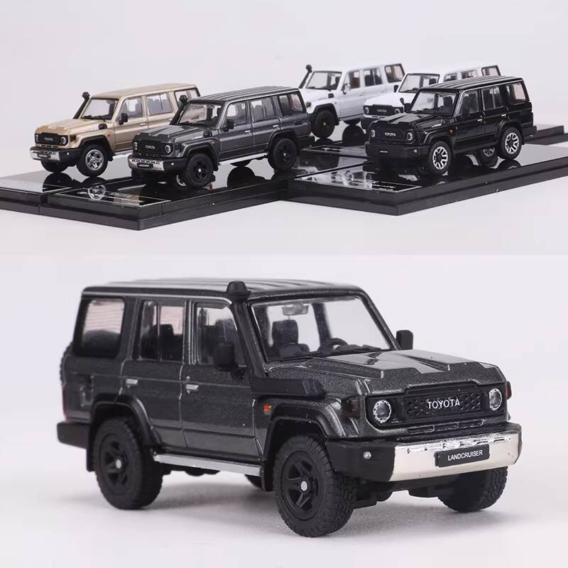 GCD 1: 64 Toyota Land Cool Luze LC70 / LC76 Marine Patrol Off-Road SUV Mô phỏng mô hình xe hợp kim